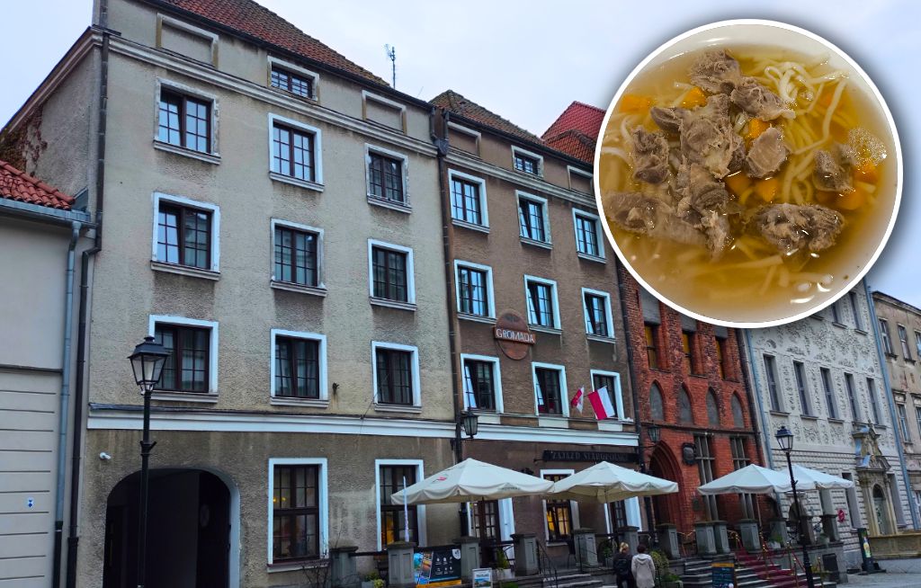 Zamówiłam rosół z dodatkiem, który wielu obrzydza. Bardziej niż smak, zaskoczył mnie sposób podania