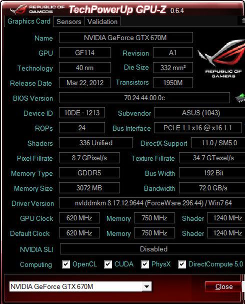 Asus G75VW 3D – mocy, więcej mocy! [test] 15