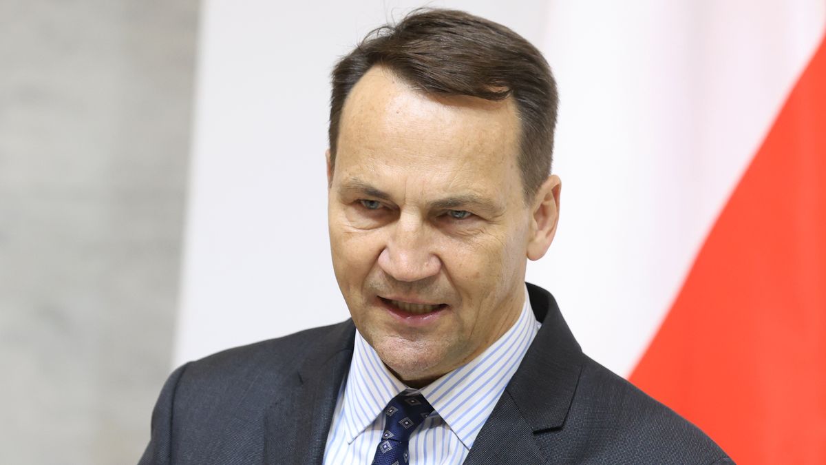Radosław Sikorski mówił o rosyjskiej agresji w amerykańskim radi