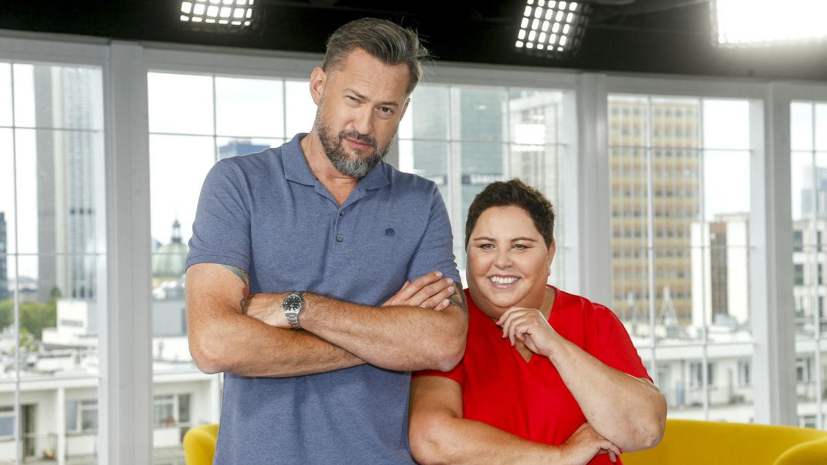 Marcin Prokop i Dorota Wellman
