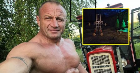 Było po 22:00. "Pudzian" ani myślał iść do łóżka
