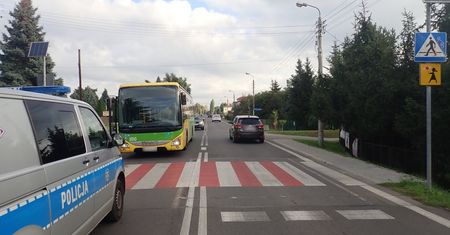 Mysłowice. Blisko tragedii, wjechał wprost pod autobus