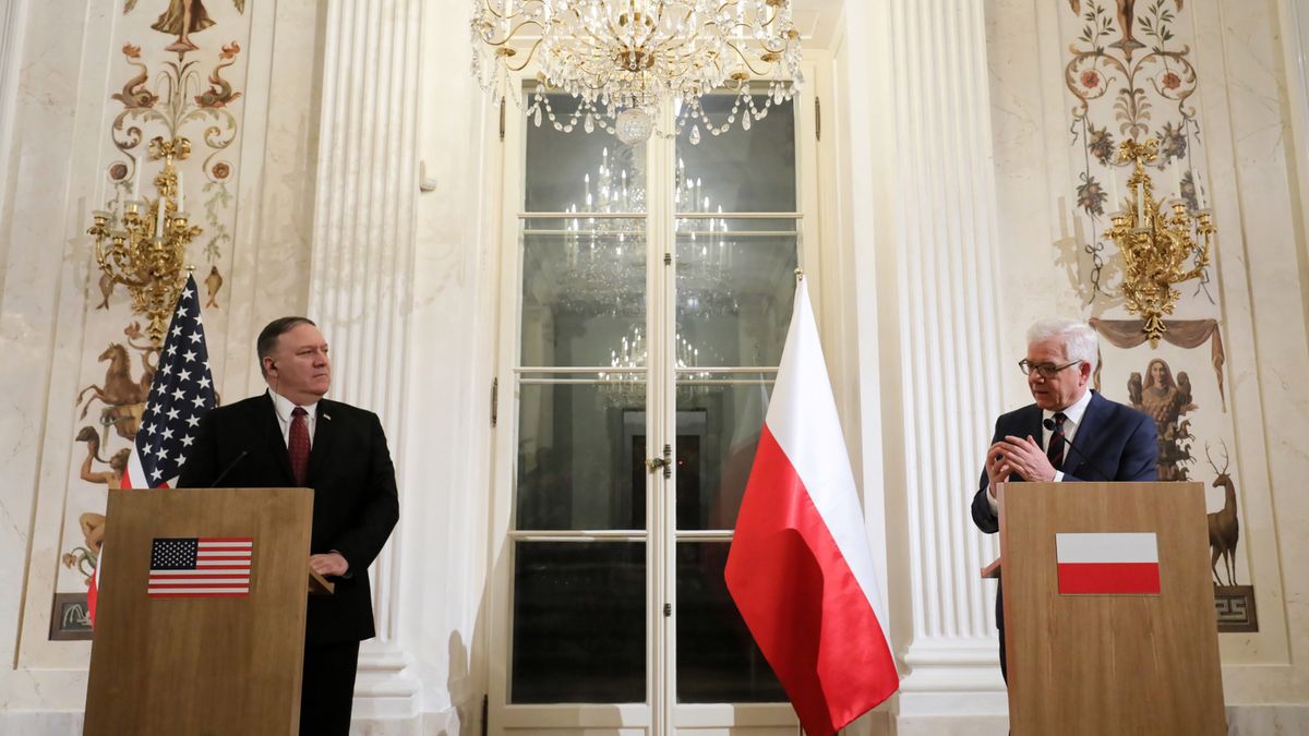 Sekretarz stanu USA Mike Pompeo zapewnił o poparciu szefa MSZ Jacka Czaputowicza.
