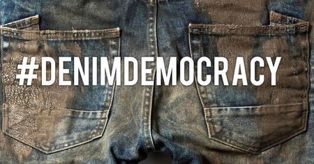 Brudne dżinsy są teraz modne
