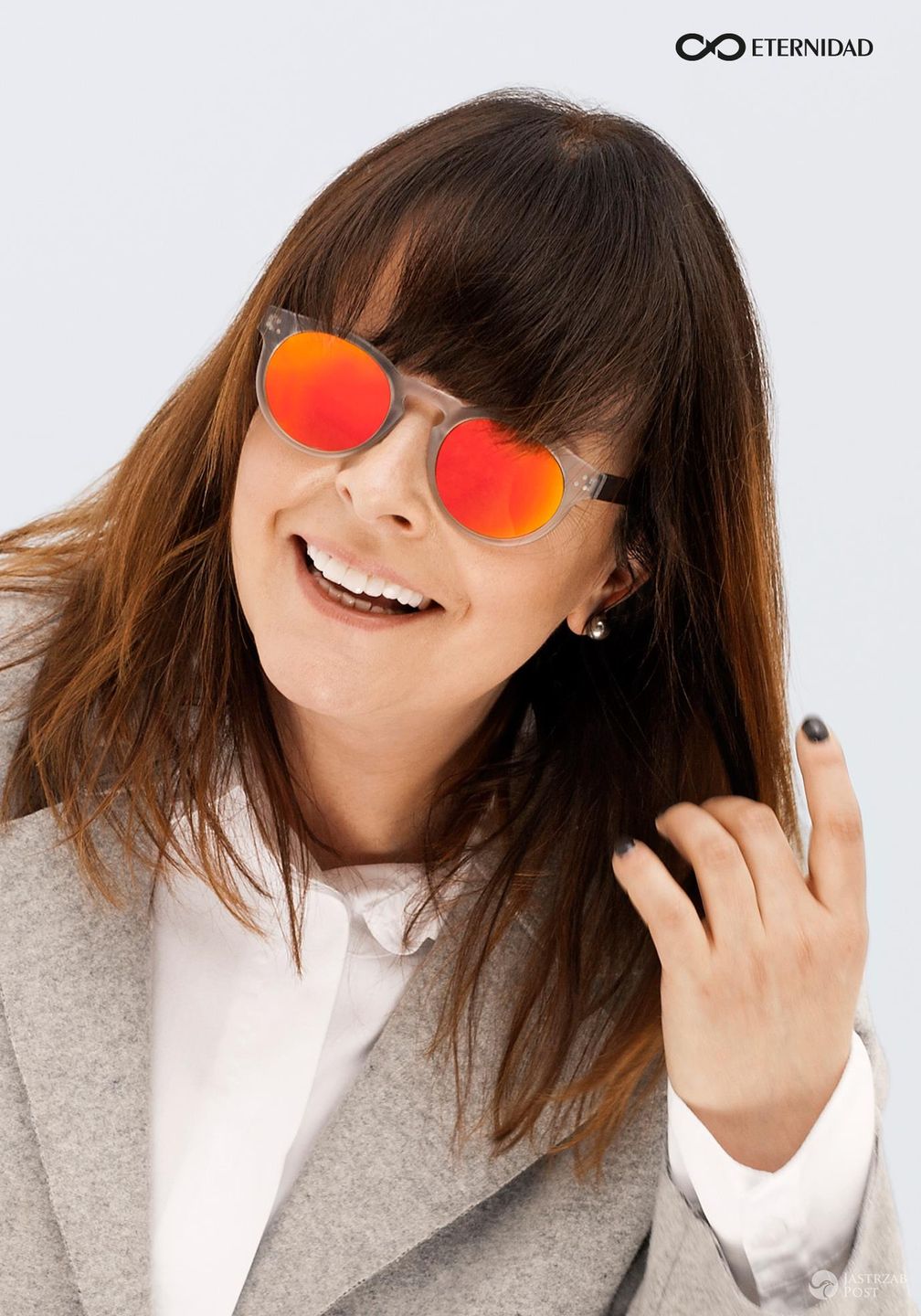 Karolina Korwin Piotrowska okulary, Eternidad Eyewear (fot. Facebook.com/eternidadeyewear)