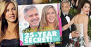 Sekret Jennifer Aniston i George'a Clooneya wyszedł na jaw po 25 latach. Dla Amal to nie są dobre informacje