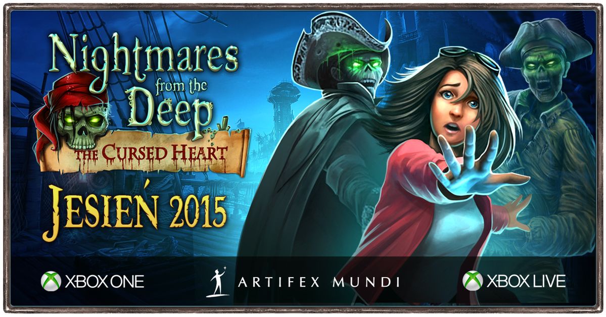 Polskie Artifex Mundi przeniesie Nightmares from the Deep: The Cursed Heart na Xboksa One