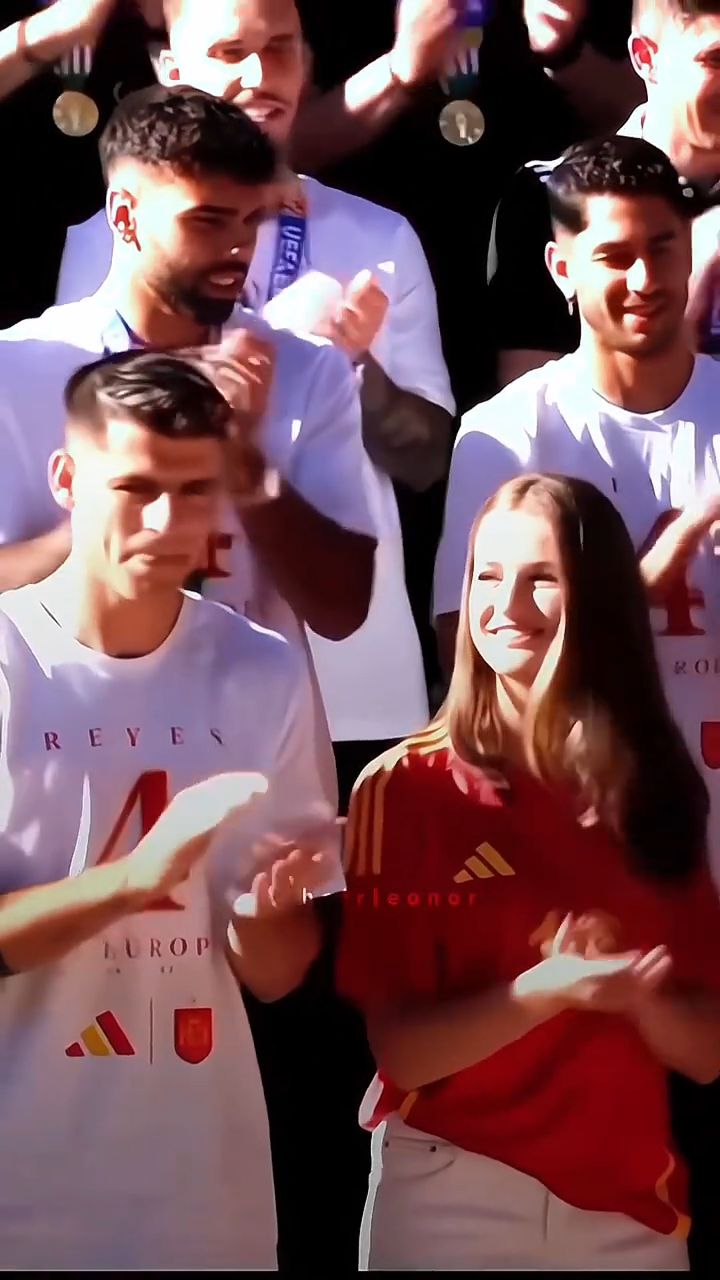 Spotkanie Gaviego z księżniczką Leonor