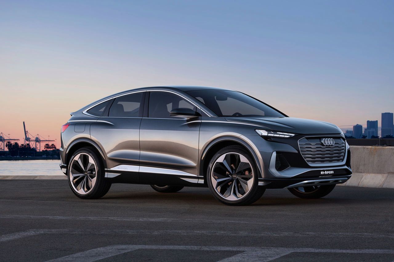 Audi Q4 e-tron Sportback Concept.