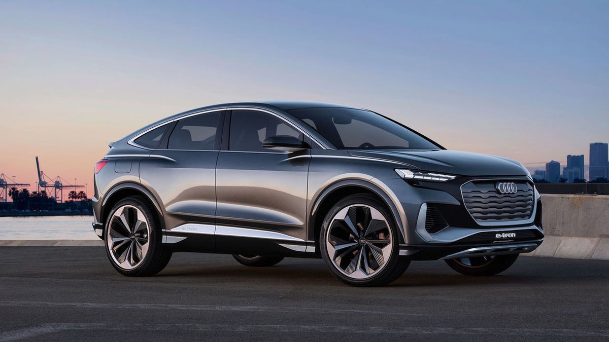 Audi Q4 e-tron Sportback Concept.