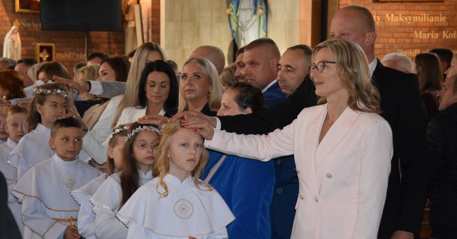 Pierwsza komunia święta odbyła się w kościele św. Antoniego w Zduńskiej Woli