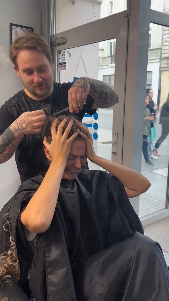 Maja Rutkowski u fryzjera