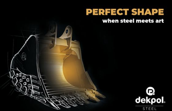„When steel meets art.” w kampanii łyżek do koparek Dekpol (wideo)