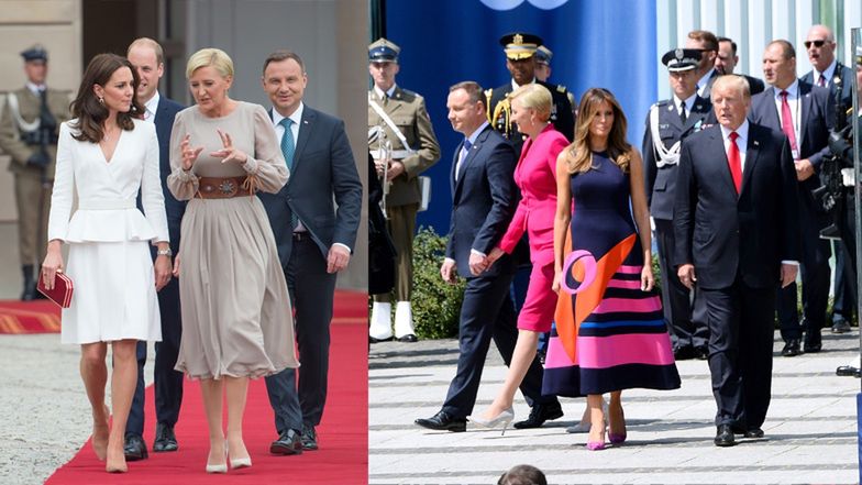 Wizyta pary książęcej i pary prezydenckiej Polsce