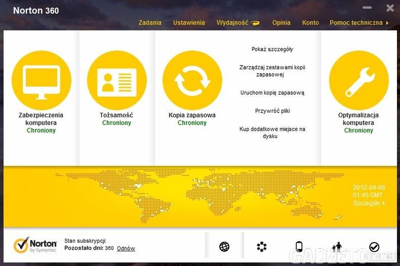 Norton 360 6.0 - przezorny zawsze… zabezpieczony 5