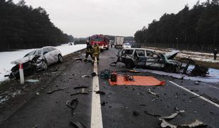 Wypadek na S10 pod Toruniem. Nie żyje jedna osoba