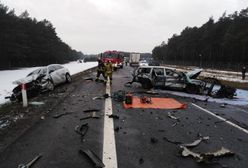 Wypadek na S10 pod Toruniem. Nie żyje jedna osoba