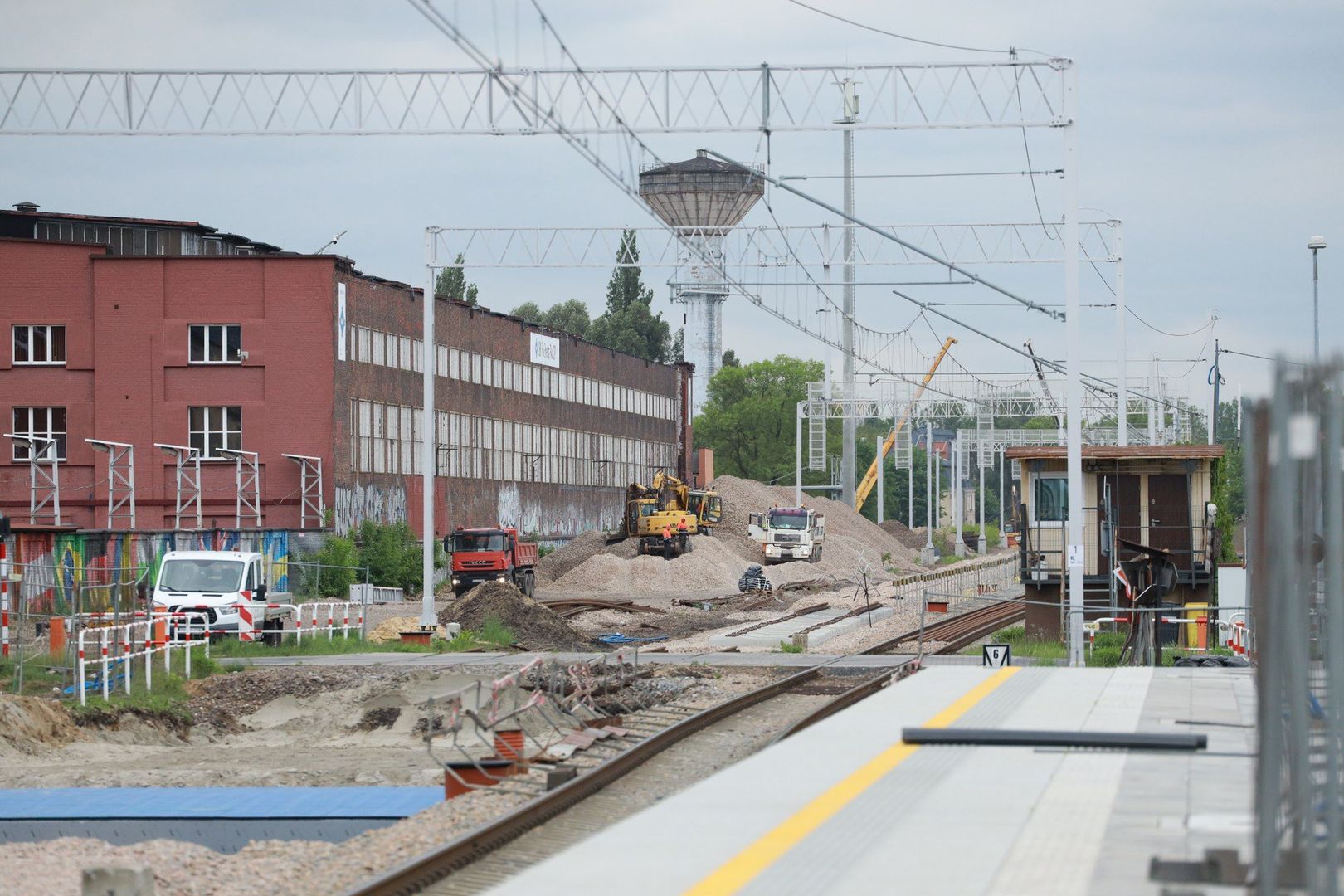W Sosnowcu trwa inwestycja kolejowa i budowa nowych łącznic z DK94