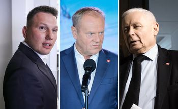 Nowy sondaż. KO minimalnie przed PiS. Konfederacja traci