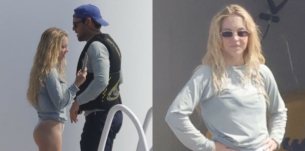 Wolna od makijażu Sydney Sweeney pręży pośladki w skąpym stroju u boku starszego o 16 LAT ukochanego (ZDJĘCIA)