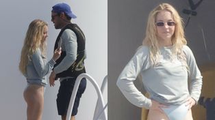 Wolna od makijażu Sydney Sweeney pręży pośladki w skąpym stroju u boku starszego o 16 LAT ukochanego (ZDJĘCIA)