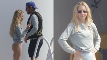 Wolna od makijażu Sydney Sweeney pręży pośladki w skąpym stroju u boku starszego o 16 LAT ukochanego (ZDJĘCIA)