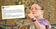 Pawłowicz serio to napisała. Znów będą ją pokazywać zagraniczne media?