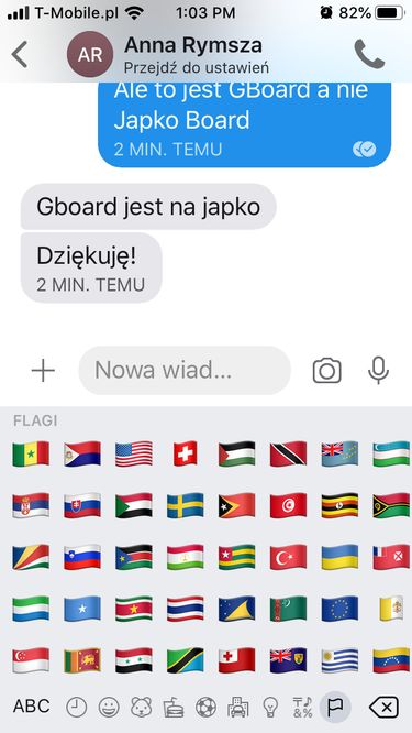 Flagi Tajwanu brak w emoji