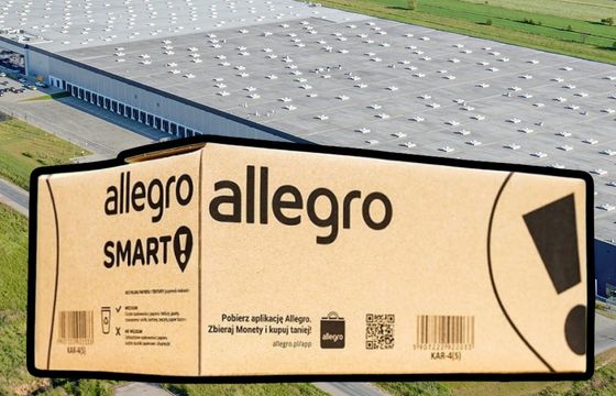 Allegro inwestuje w dostawy. Ma umowę ws. nowego centrum logistycznego