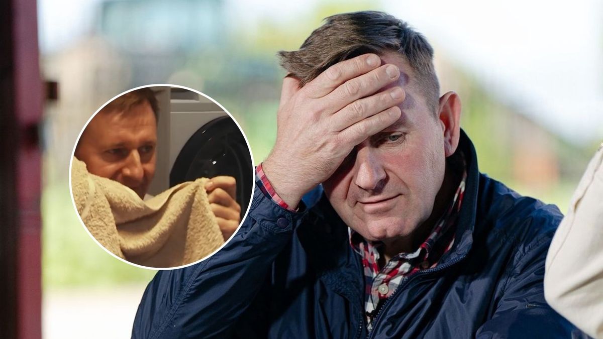 Sebastian zrobił aferę o ręcznik 