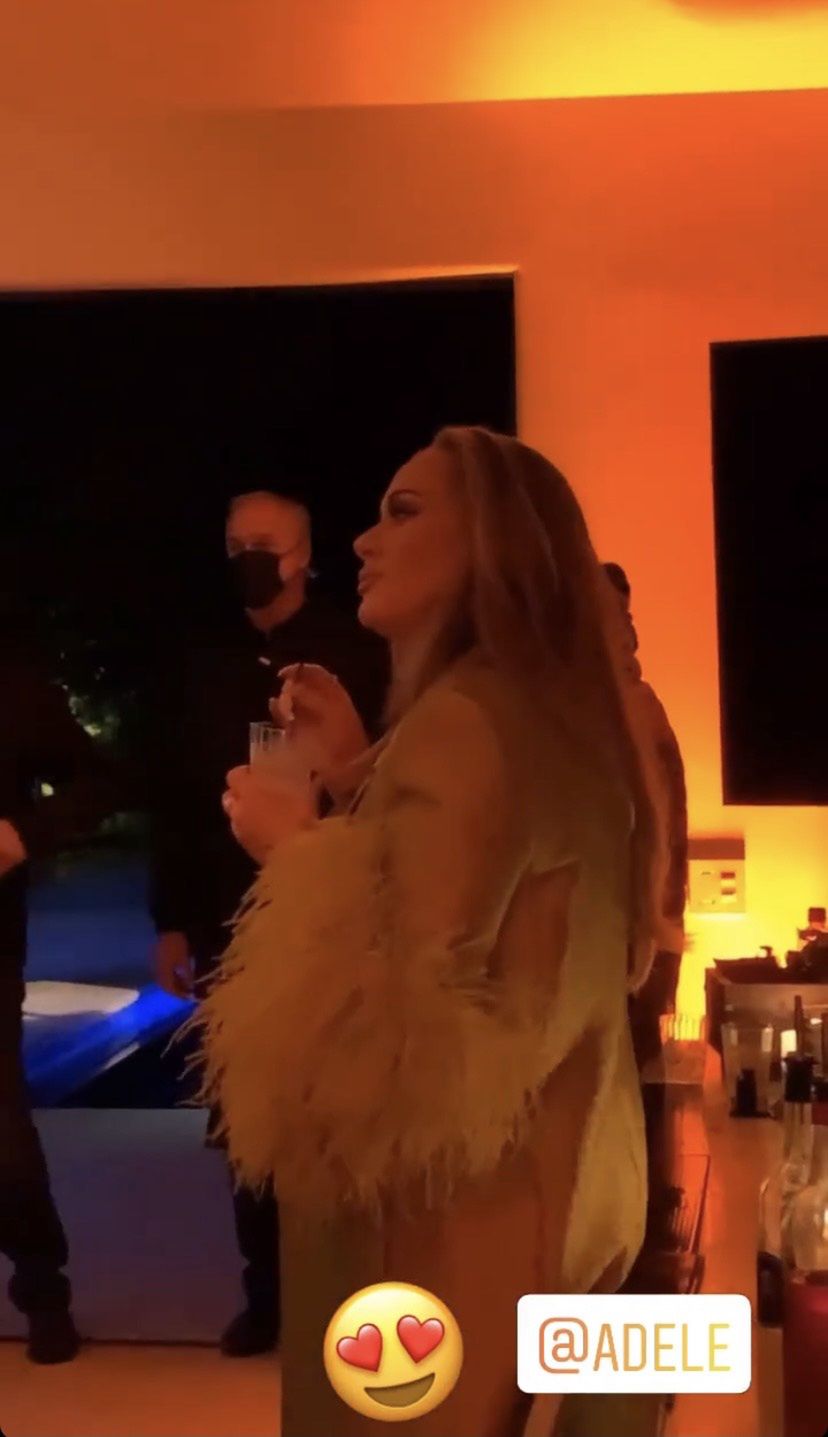 Adele znów imprezowała na afterparty po Oscarach