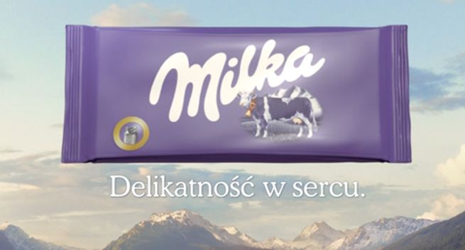 „Delikatność w sercu” - chłopiec i siłacz w reklamie czekolady Milka (wideo)