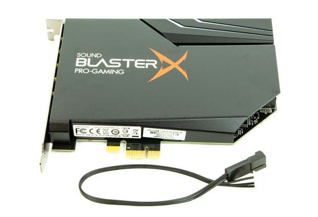 Creative Sound BlasterX AE-5 - karta z kablem