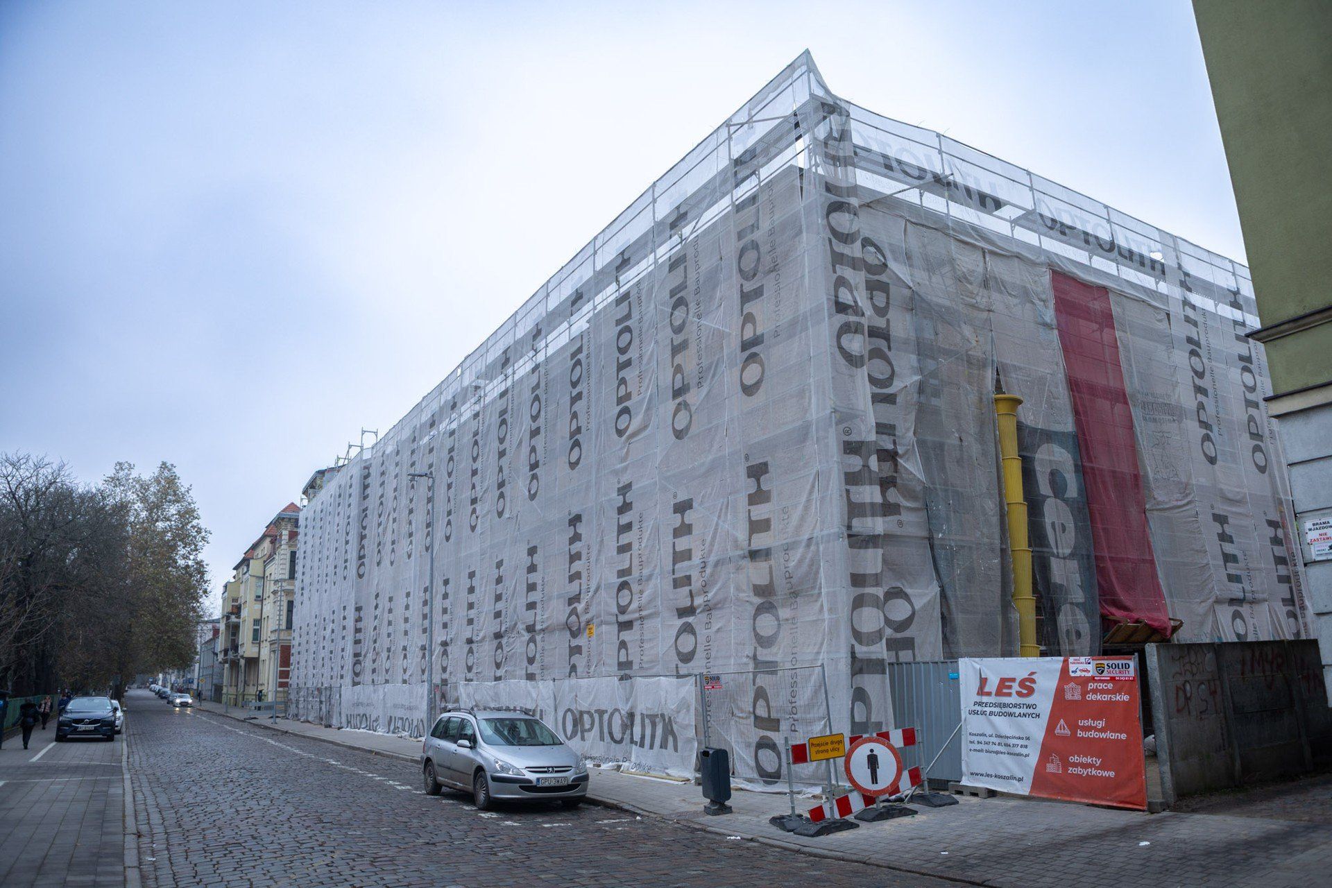 Słupskie Centrum Wsparcia powstaje przy ul. Partyzantów.