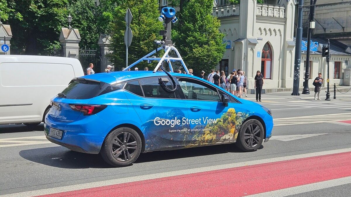 Samochód Google Street View w Lublinie