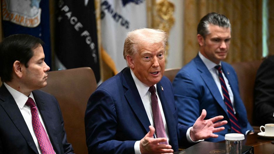 Temporary
US President Donald Trump participates in a cabinet meeting in the Cabinet Room of the White House in Washington, DC, on August 26, 2025. (Photo by Mandel NGAN / AFP)
MANDEL NGAN