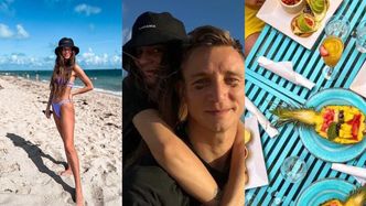 Jakub Rzeźniczak i Paulina Nowicka podbijają MIAMI. Ukochana piłkarza pokazała kulisy romantycznego wypadu (ZDJĘCIA)