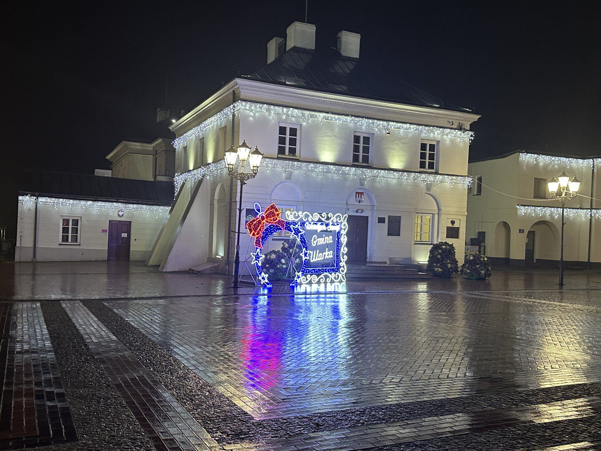 Świąteczny dowód na to, że jesteśmy w Warce.