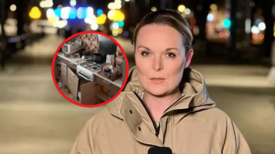 Pokazała zdewastowane mieszkanie ukraińskiej rodziny 