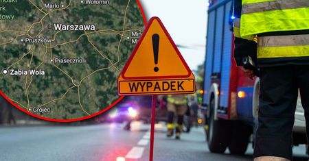 Wypadek na S8. Jedna osoba nie żyje, ruch w stronę Warszawy wstrzymany