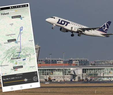 Wiatr uniemożliwia lądowanie w Warszawie. Samoloty skierowane do Budapesztu