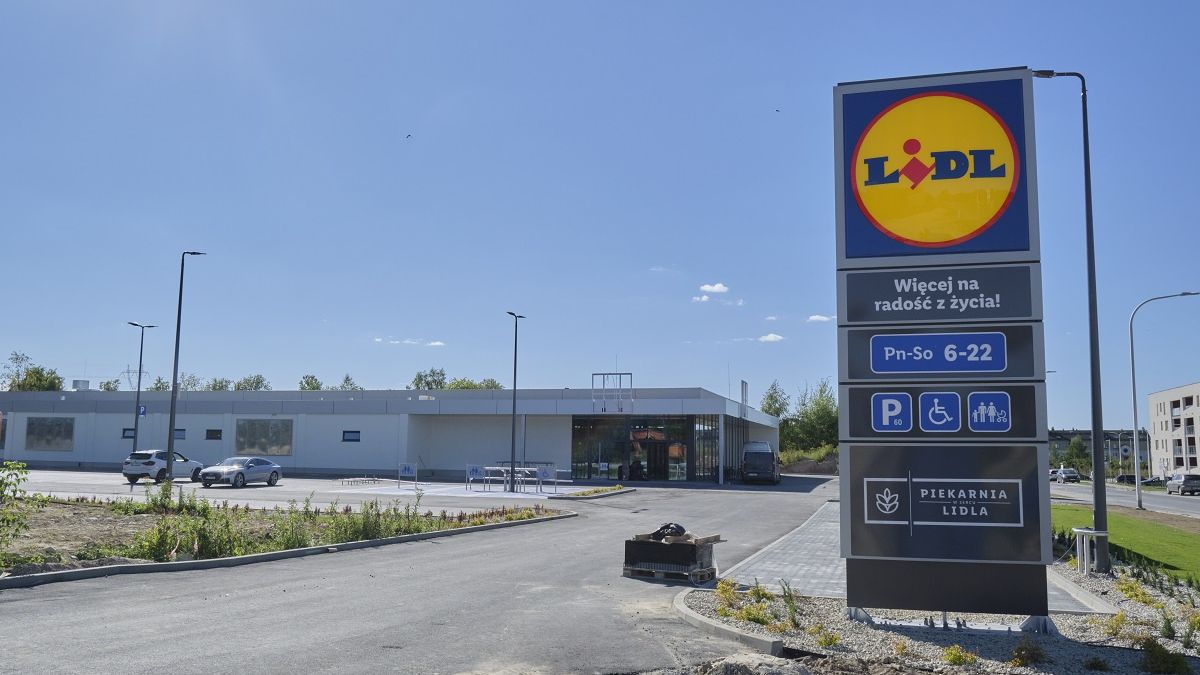 Lidl przy ul. Granata w Lublinie