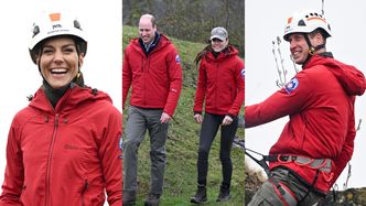 Kate Middleton i książę William sprawdzili się w zjeżdżaniu na linie. Royalsi odwiedzili Doliny Południowej Walii (ZDJĘCIA)