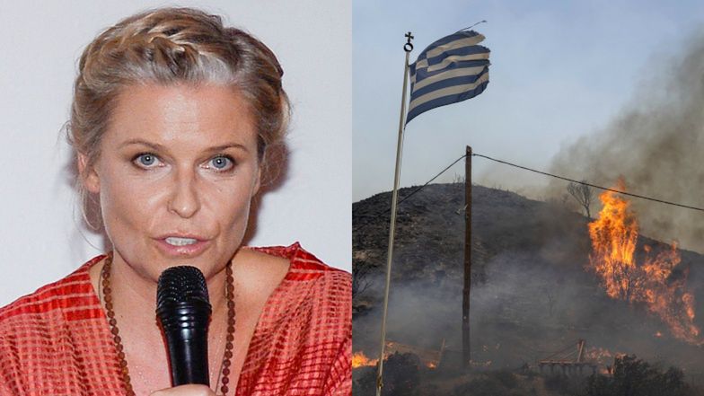 Paulina Młynarska komentuje pożary w Grecji