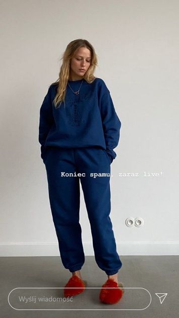 Jessica Mercedes zainspirowała kolekcję dresów cyklem spotkań studia jogi? 