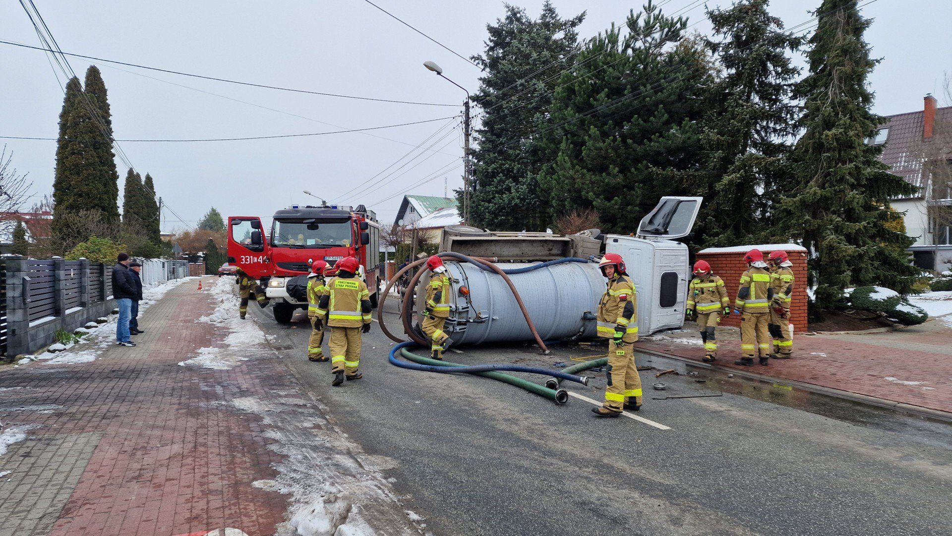 Wypadek na Zalesickiej w Piotrkowie