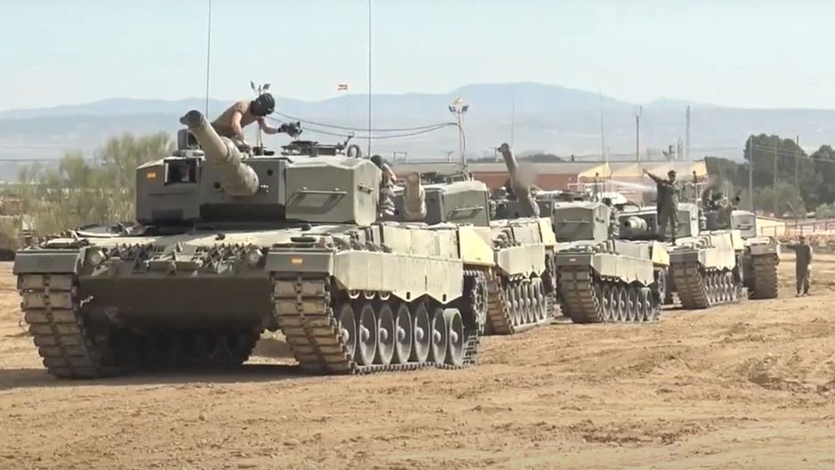 Hiszpańskie czołgi Leopard 2A4