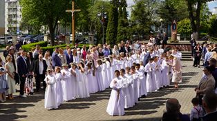 Pierwsza Komunia Święta w Parafii pw. Św. Rodziny w Pile