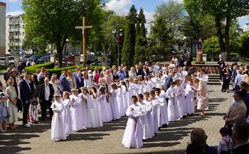 Pierwsza Komunia Święta w Parafii pw. Św. Rodziny w Pile