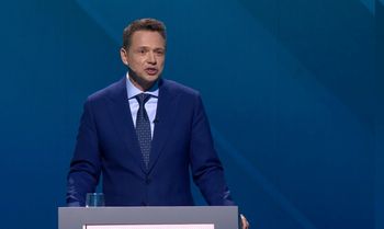 Kolejne pytanie i znów to samo. Trzaskowski o Nawrockim